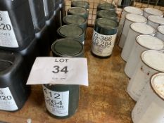 9 x 3Kg Cans of XG-264 & XG-284 General Purpose Grease