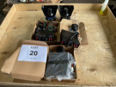 3x New Unissued Electronic Vehicle PA/Siren Systems, in Original Packing