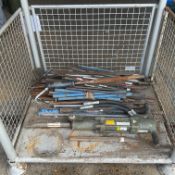 1x Stillage of Stanley Hydraulic Breaker, Unissued Jack Handles, Breaker Points etc
