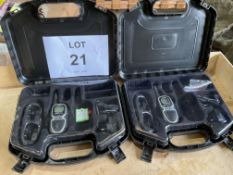 2x Packs of Binatone Terrain 550 Walkie Talkies