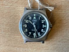 VV.Rare CWC Fat Boy British Army W10 Service Watch, Nato Marks, Date 1982, Falklands War