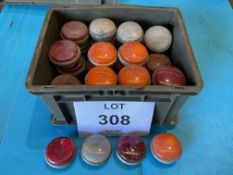 50x Land Rover Lenses, Mixed Colours as shown - minimum of 1 complete set