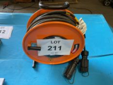 MarCaddy 240v Cable Reel Extension Lead, From MOD