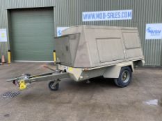 Feps 12 KW 15 KVA Diesel Generator IFOR WILLIAMS TRAILER from UK MOD Reserve Stock.