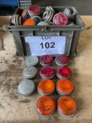 50x Land Rover Lenses, Mixed Colours as shown