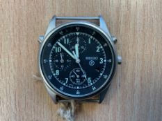 Seiko Gen 2 Pilots Chrono (Date Adjust) Tornado Force Issue, Nato Marks, Date 1995