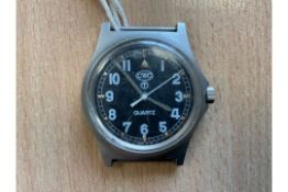 CWC W10 British Army Service Watch, Nato Marks, Date 1997