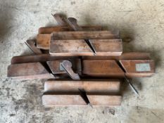 Set of Old Antique Wood Working Tools
