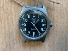 CWC W10 British Army Fat Boy Service Watch, Nato Marks, Date 1983