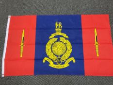 45 Commando Royal Marines Flag - 5ft x 3ft with Metal Eyelets.