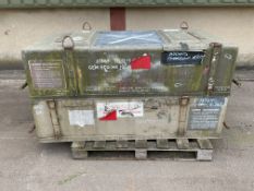 Jet Engine Crate 180x90x70cm approx From RAF