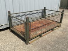 Heavy Duty MOD Steel Stacking Stillage with Removable Sides