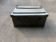 Aluminium Zarges Type Waterproof transit Box from MOD.