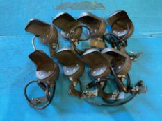 8x Vehicle Inspection Lamps with 12v Plug