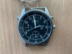 Seiko Gen 2 Pilots Chrono (Date Adjust) Tornado Force Issue, Nato Marks, Date 1995