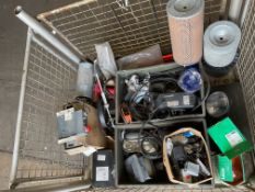 1x Stillage of Vehicle Spares Etc, From UK fire & Rescue