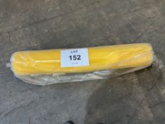 Roll of Yellow Cotton Flanette Material unopened POLISHING DUSTER ETC.