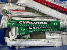 55x Cyalume 12hr Light Sticks (Red,Blue,Green)