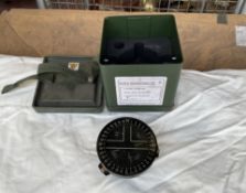 Very Rare SIRS Navigation Canoe Boat Compass, SAS/SBS Issue, Original Case, from MOD