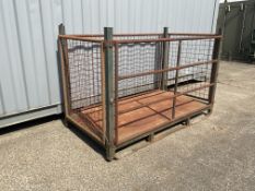 Heavy Duty MOD Steel Stacking Stillage with Removable Sides