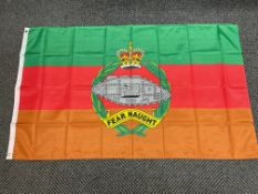 Royal Tank Regiment Flag - 5ft x 3ft with Metal Eyelets.