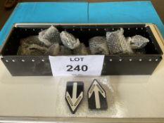 30x Unissued British Army Arrow Route Markers