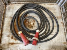 Industrial GENERATOR Extension Lead 5 Core 15mtr Approx