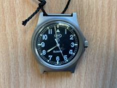 CWC British Army W10 Service Watch, Water Protected to 5ATM/165FT, SNo 094, Date 2004