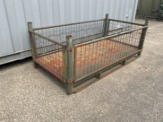 Heavy Duty MOD Steel Stacking Stillage with Removable Sides