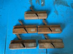 Set of Old Antique Wood Working Tools