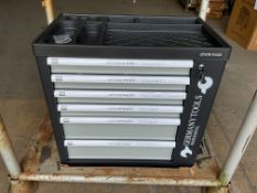 NEW UNUSED 6 DRAW Gunter Wagon TROLLEY TOOL BOX WITH TOOLS,KEYS, ETC.