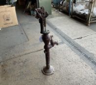 Old Antique Cast Iron Water Pump