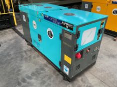 New Unused 25 KVA Silent Diesel Generator - 3 Phase - 230 / 400V
