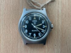 CWC W10 British Army Service Watch, Nato Marks, Date 2006, Watch Resistant to 5ATM