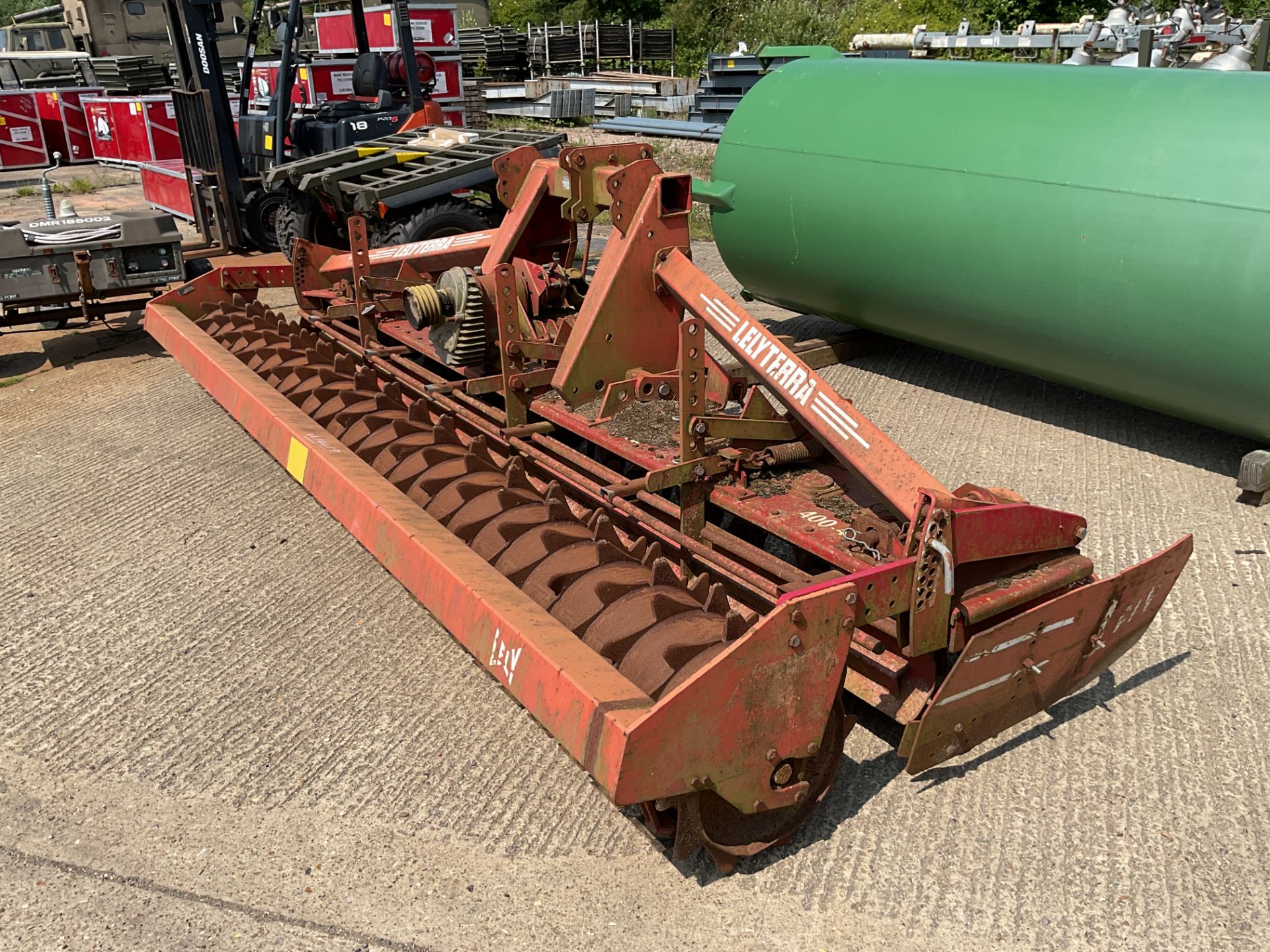 Lely Terra 400-45 14ft Agricultural Power Harrow with Crumbler Roller Attachment, c/w PTO Shaft - Image 7 of 7