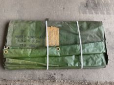 New Unissued 5.5m x 7.5m Tarpaulin Sheet