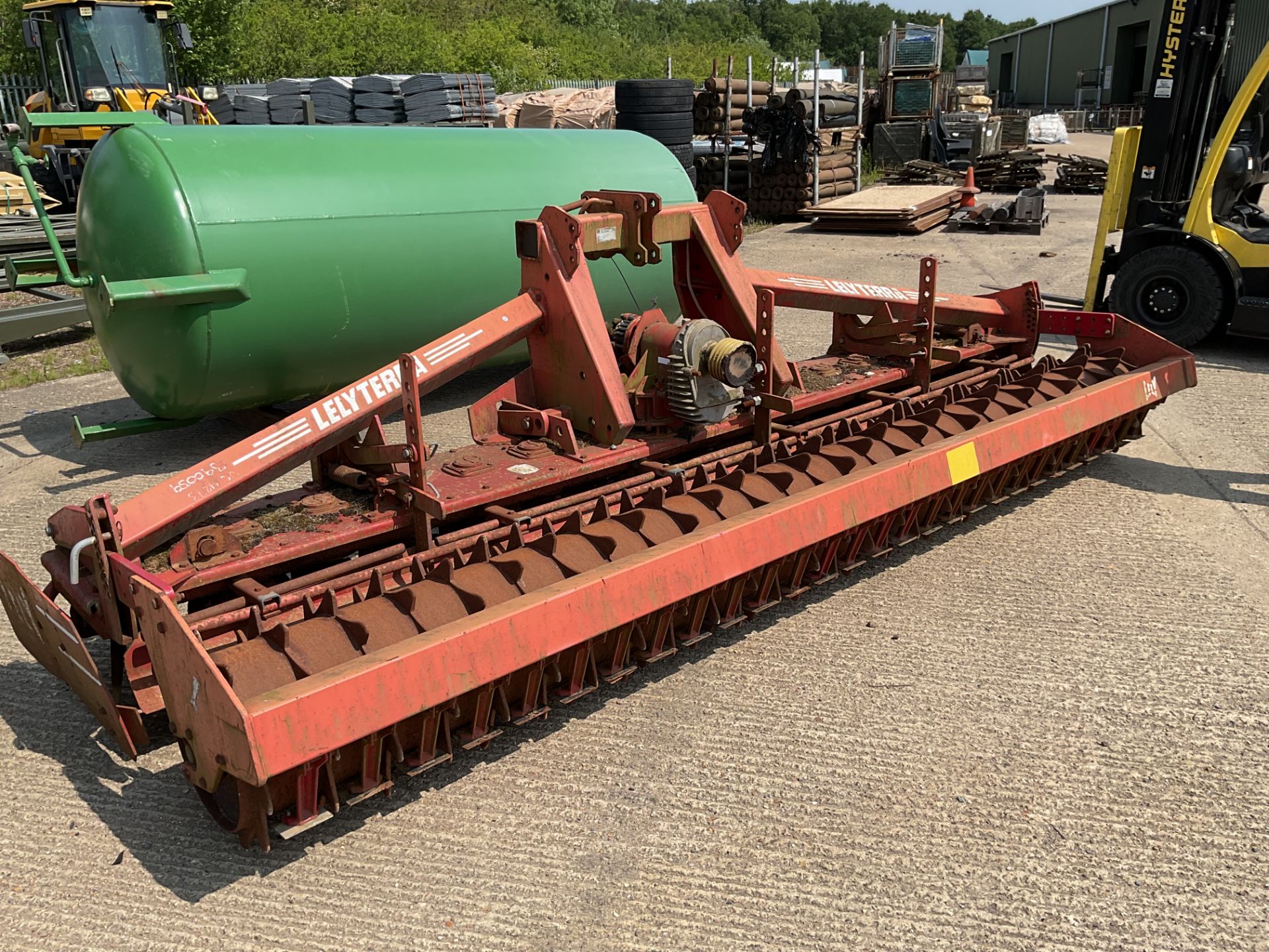 Lely Terra 400-45 14ft Agricultural Power Harrow with Crumbler Roller Attachment, c/w PTO Shaft - Image 2 of 7