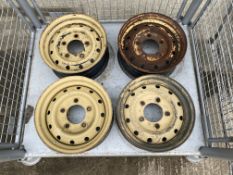 4 x Heavy Duty LR Wolf Rims