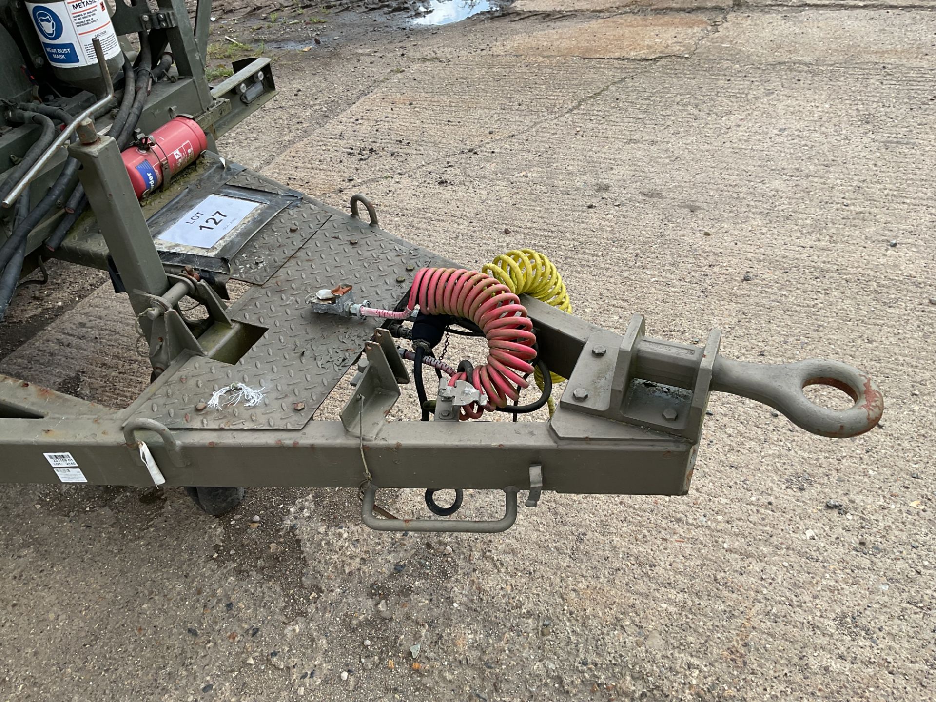 British Army Water Purification Trailer with Hatz 6KVA Generator Pump, Filters etc - Image 3 of 20