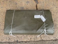 New Unissued 7.3m x 5.3m Tarpaulin Sheet, from MOD