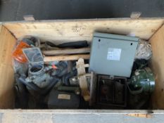 1x Wooden Crate of British Army FV CES Equipment