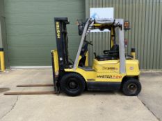 Hyster H2.00XM LPG/GAS Forklift Duplex mast with sideshift and 5ft forks.weather protection.