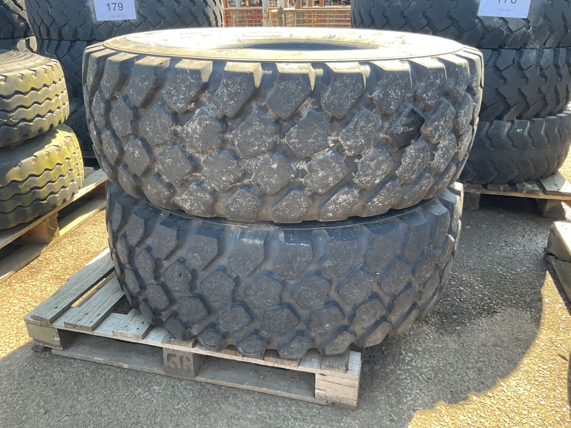 5x Michelin 395/85 R20 XZL Tyres - Image 2 of 5