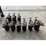 9x Brass Blow Lamps, from MOD