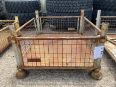 1x Standard MOD Short Stacking Stillage with Removable Sides and Feet