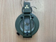 Stanley London Brass British Army Prismatic Compass in Mils