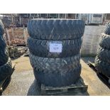 4x Continental HCS 14.00 R20 22PR Used Tyres as used on MAN, Scammel. Bedford TM etc