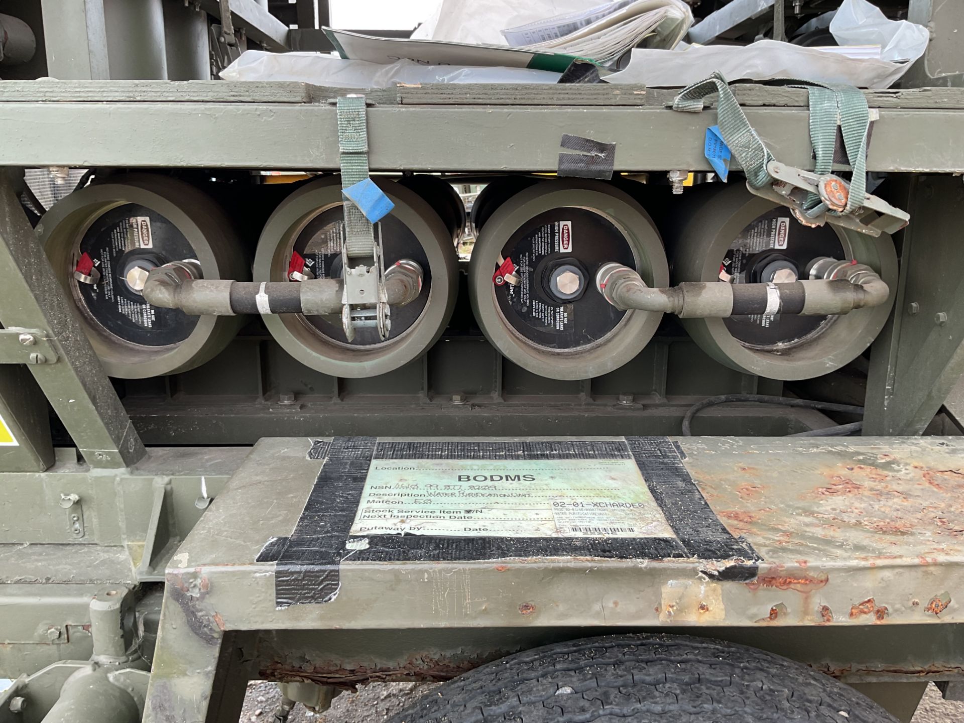British Army Water Purification Trailer with Hatz 6KVA Generator Pump, Filters etc - Image 11 of 20