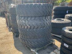 4x Continental HCS 14.00 R20 22PR Used Tyres as used on MAN, Scammel. Bedford TM etc