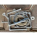 1x Stillage of a Safety Barrier and Hose Pipe, from MOD